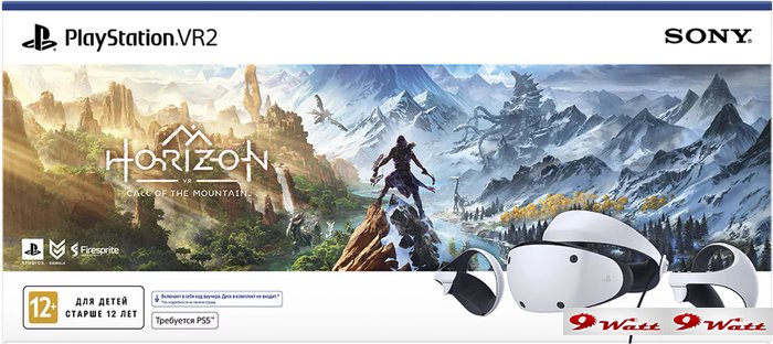 Очки виртуальной реальности Sony PlayStation VR2 + Horizon Зов гор - фото