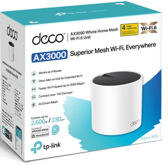 Wi-Fi роутер TP-Link Deco X55 - фото2