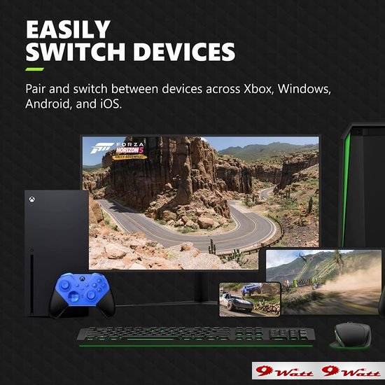 Геймпад Microsoft Xbox Elite Wireless Series 2 Core (синий) - фото2