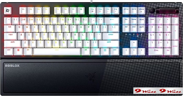 Клавиатура Razer BlackWidow V3 Green Switch Roblox Edition (нет кириллицы) - фото