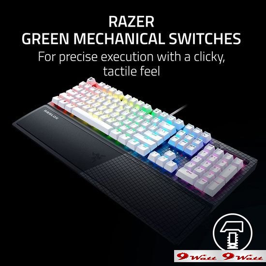 Клавиатура Razer BlackWidow V3 Green Switch Roblox Edition (нет кириллицы)