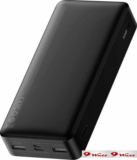Внешний аккумулятор Baseus Bipow Digital Display 20000mAh (черный)