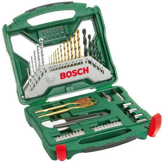 Универсальный набор инструментов Bosch Titanium X-Line 2607019327 50 предметов - фото2