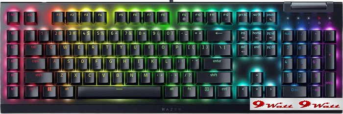 Клавиатура Razer BlackWidow V4 X (Razer Green) - фото