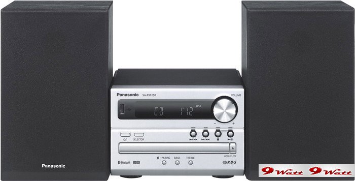 Микро-система Panasonic SC-PM250EE (серебристый) - фото