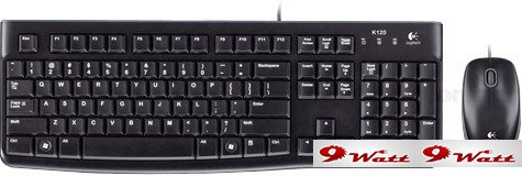 Мышь + клавиатура Logitech MK120 - фото