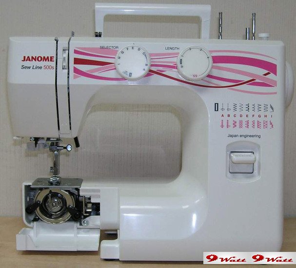 Швейная машина Janome Sew Line 500s - фото2