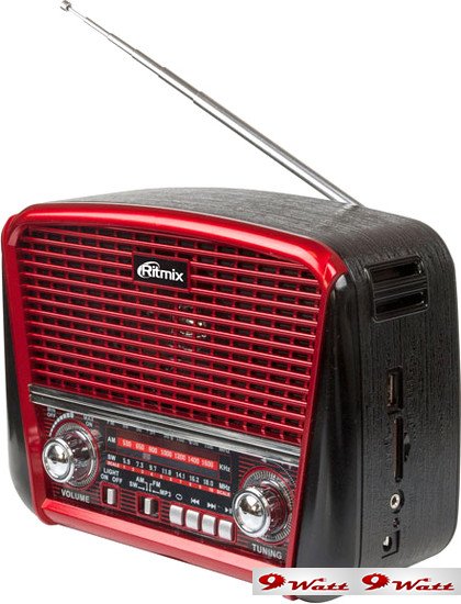 Радиоприемник Ritmix RPR-050 (красный) - фото2