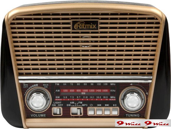 Радиоприемник Ritmix RPR-050 (золотой) - фото